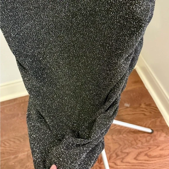 SHEIN Mock Neck Glitter Bodycon Dress Size 4 Small - Picture 3 of 4